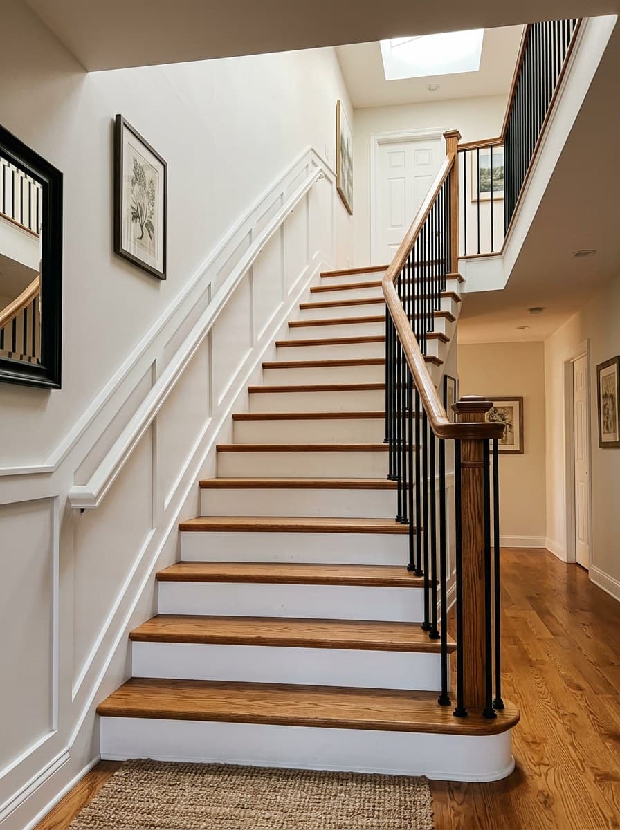 Stair stringer & panel run in Mississauga
